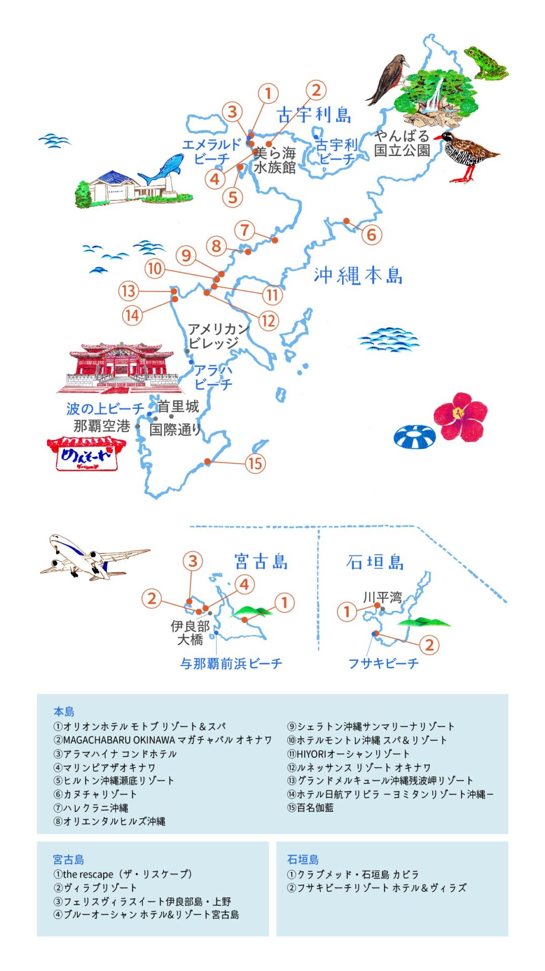 沖縄マップ