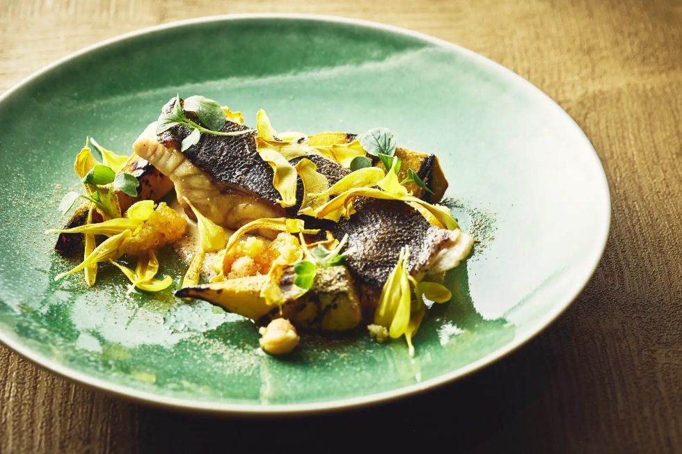 ホテルインディゴ箱根強羅_シグネチャーコース地魚のグリル