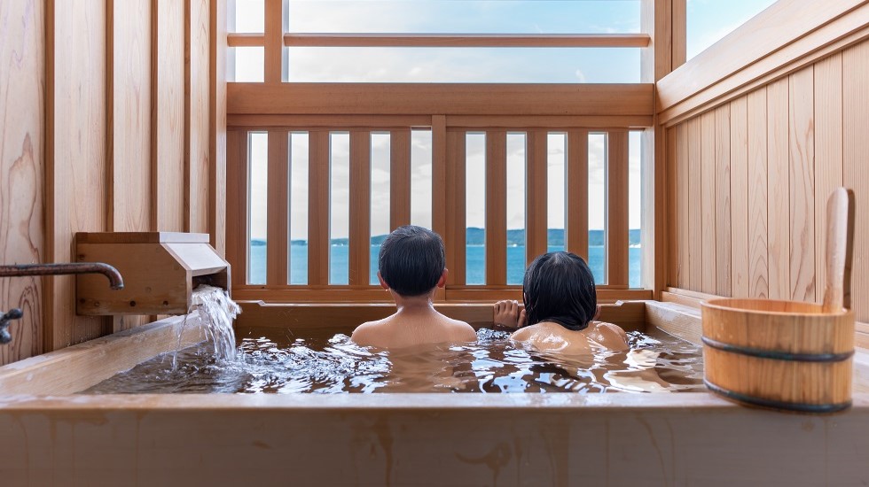 プライベートな入浴時間を楽しめる