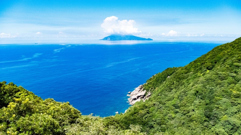 雄大な景色を楽しんで