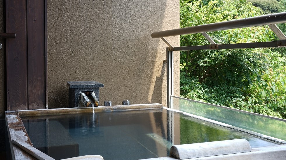 露天風呂がある客室のこと