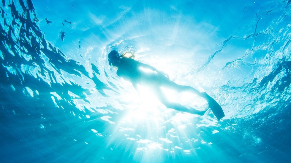 海中に広がる絶景を堪能してみては。