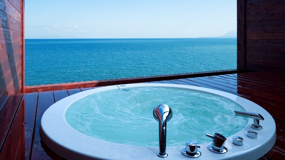 朝と夜で変わる景色を堪能