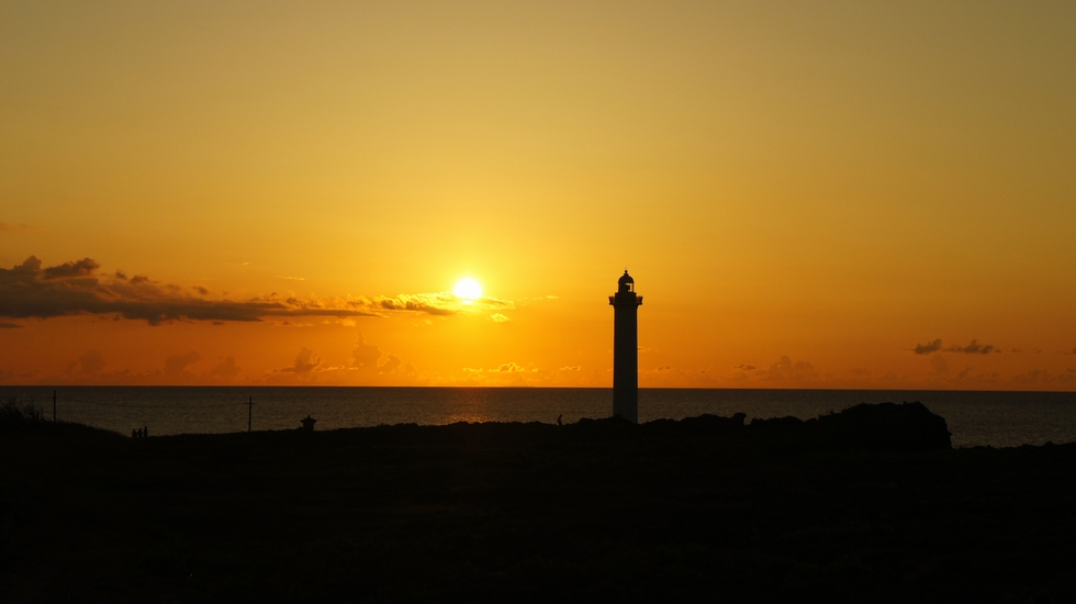 心を奪う絶景。迫力のサンセット。