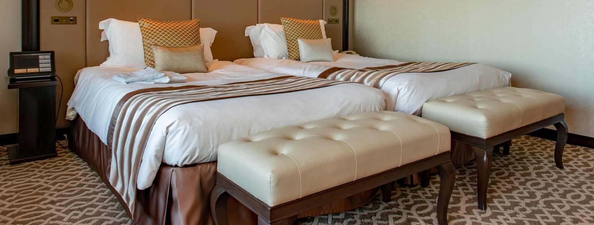 ハリウッドツインルームでの快適な滞在