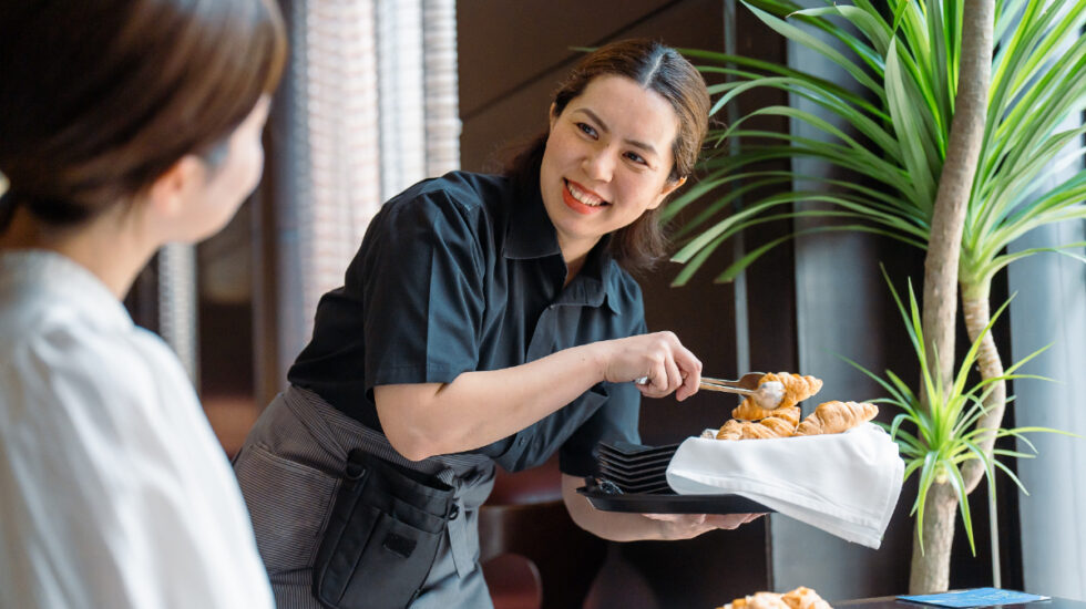 焼きたてクロワッサン