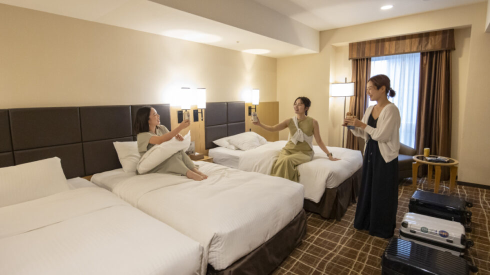 デラックスファミリーフォーベッドルーム