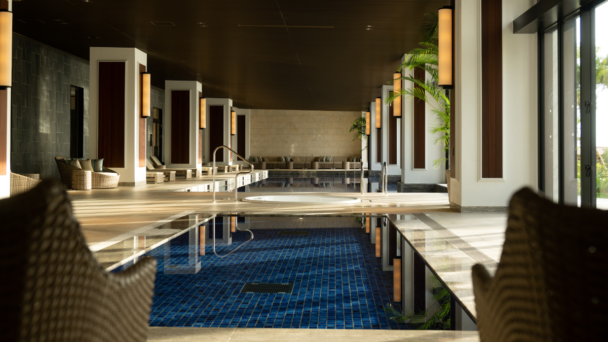 冬季は温水に切り替わる