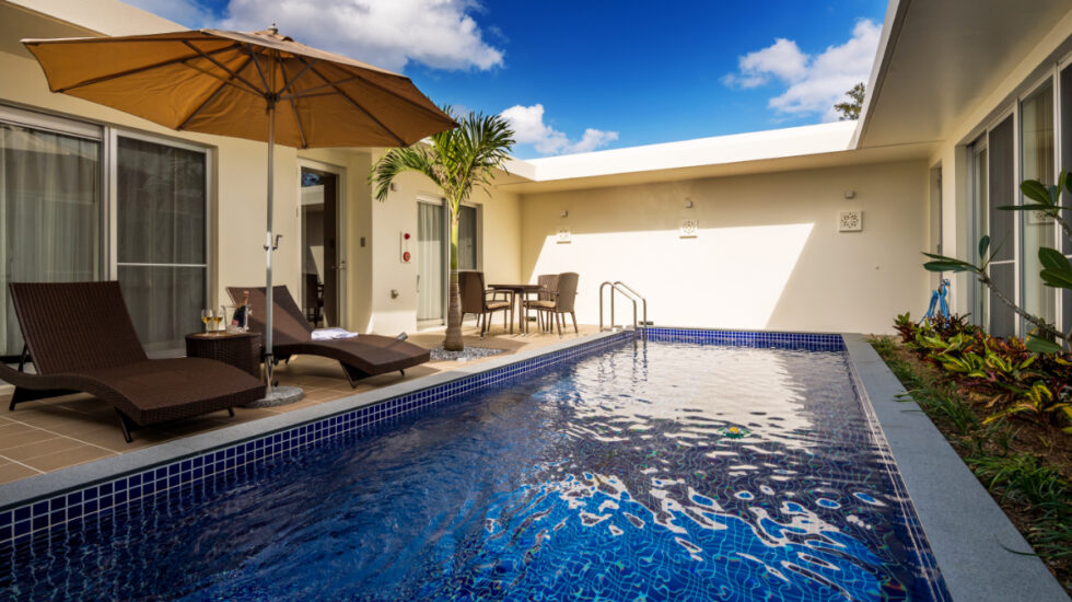 プールヴィラ屋我地のスイートプールヴィラプール