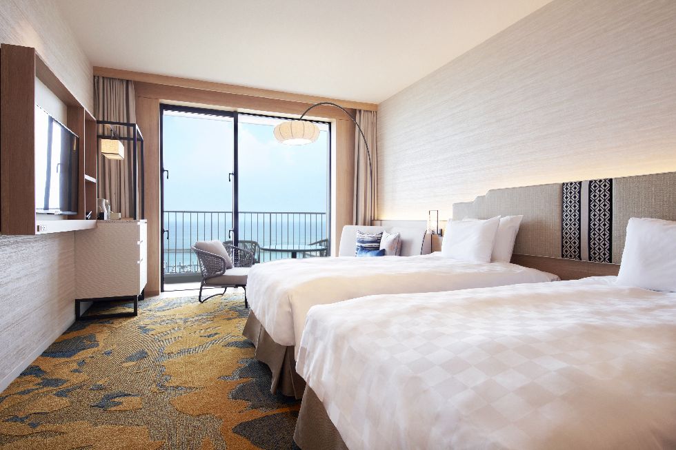 沖縄プリンスホテル オーシャンビューぎのわん_スーペリアツイン客室