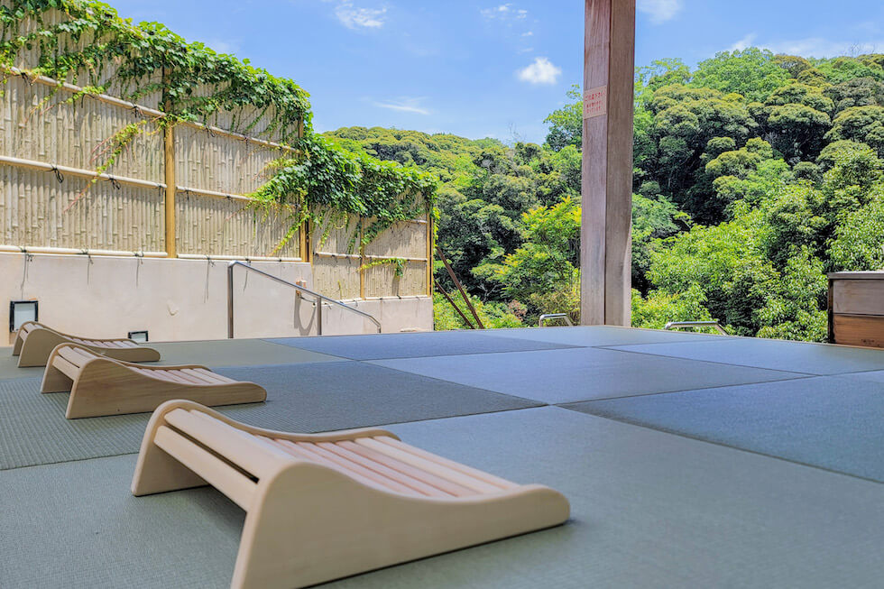 ととのいスペースもあり、心身ともに癒される・・・