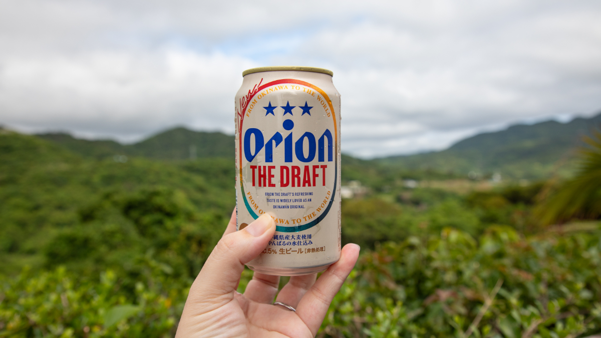 焚火を楽しむ際のビール