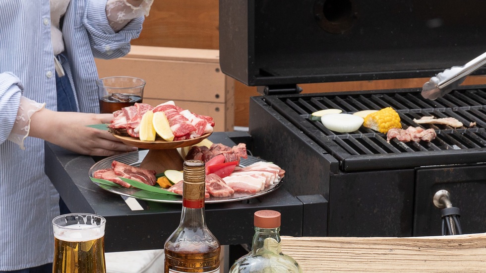 UNWIND ROOFTOP BBQアップ