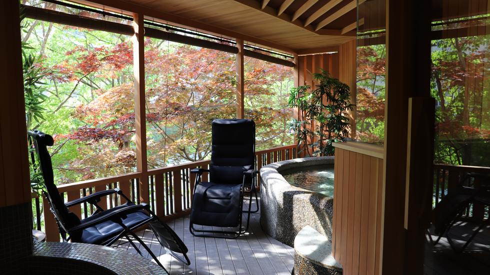 露天風呂付き客室