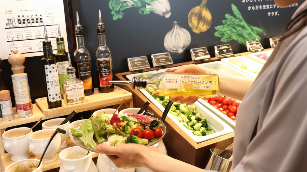 SAPPORO STREAM HOTEL_朝食のサラダコーナー