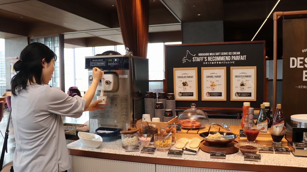 SAPPORO STREAM HOTEL_朝食の朝パフェ