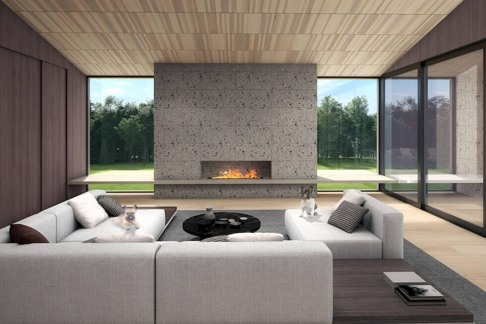 約200平米の広さを誇るヴィラ・スイート