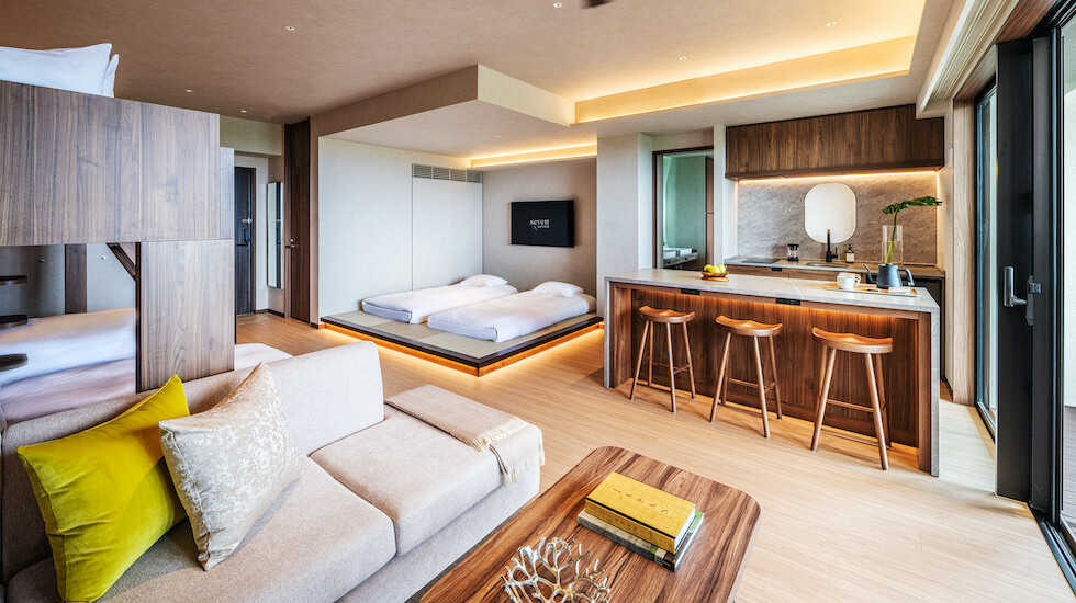 seven x seven石垣_Deluxe Rooms「Tatami Executive Bunk」