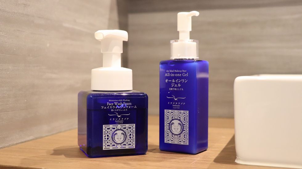 客室のアメニティ一例