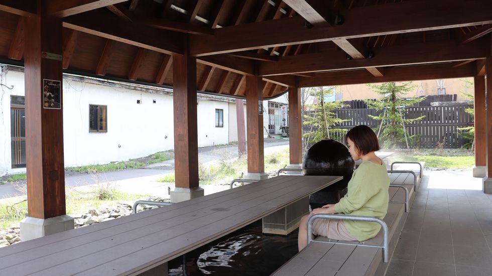 阿寒湖まりも足湯「ウレ･カリㇷ゚」