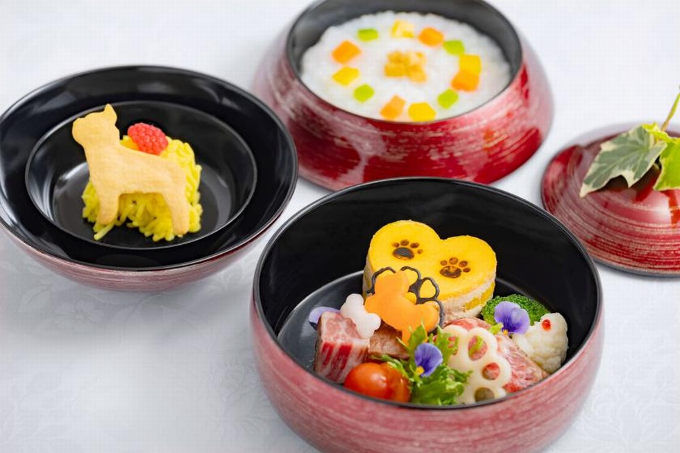 愛犬用レストランメニュー