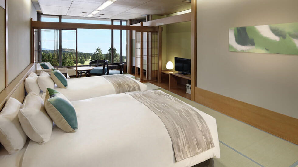 和 スーペリアツインの客室