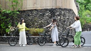 山ノ麓_サイクリング看板前