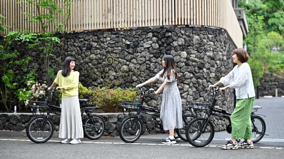 山ノ麓_サイクリング看板前