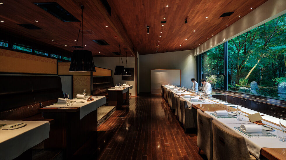 arcana izuのレストラン全景