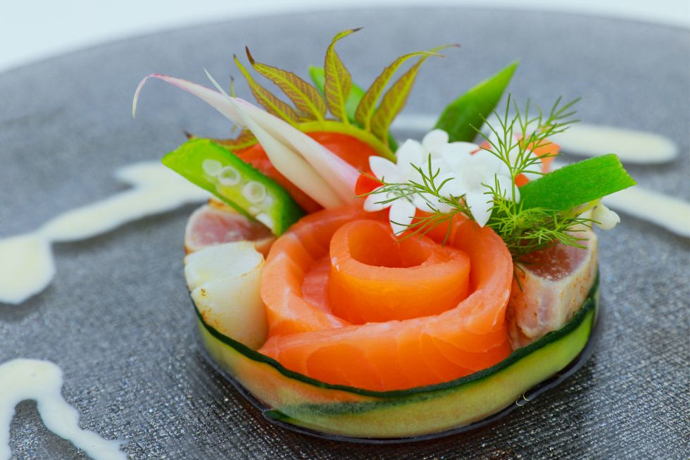 創作ディナーのオードブル