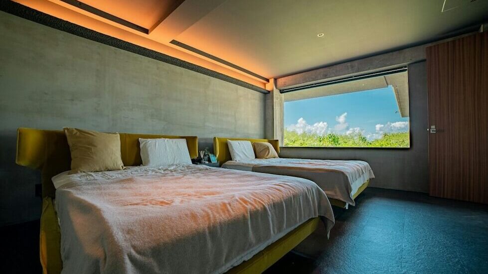 Castello di mare_ベッドルーム ツイン（1F）