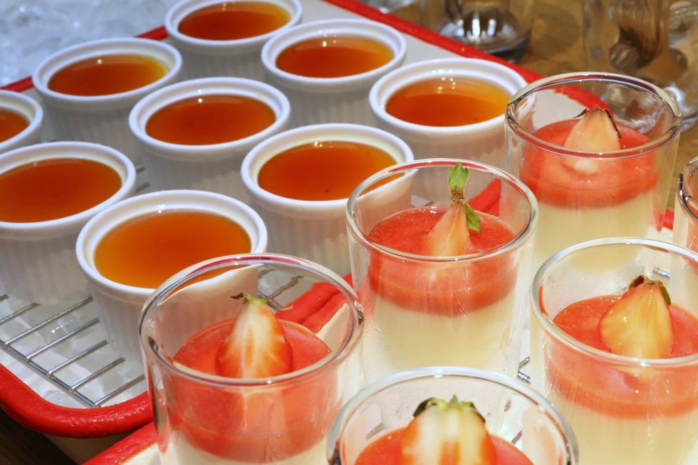 朝食のデザート