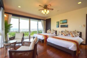 本館マスターベッドルーム