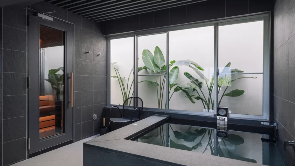 サウナルーム全景