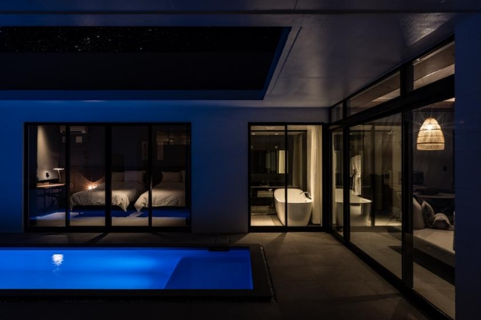 POOL VILLA SUITE ツインベッドルーム