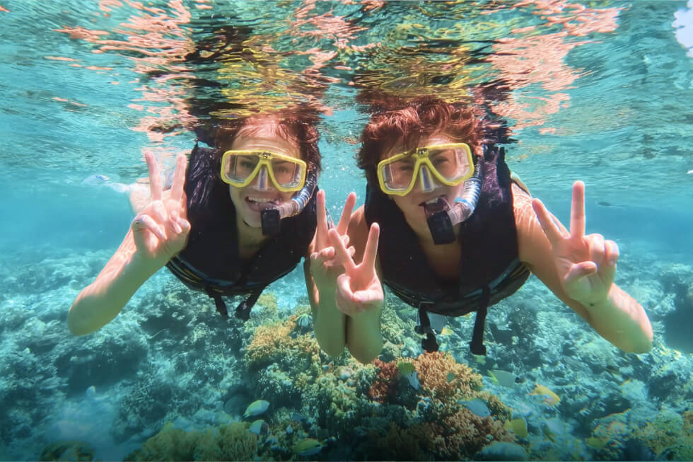 シュノーケルツアー