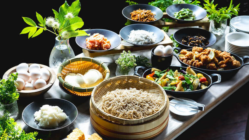 「VAAS」朝食ブッフェ一例