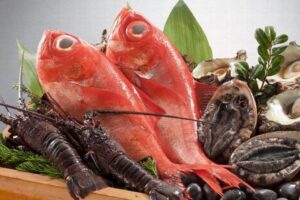 伊豆の新鮮な海鮮素材