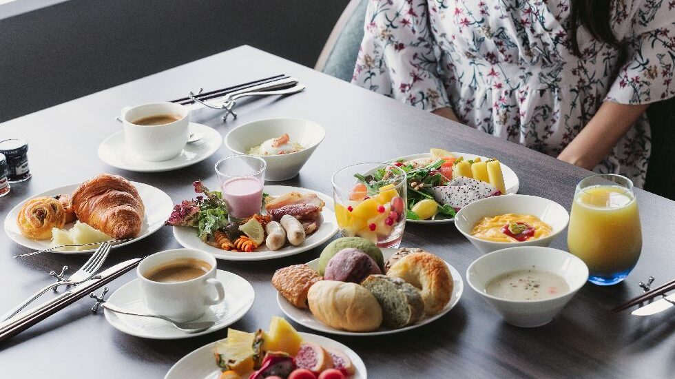 ブレックファストの料理