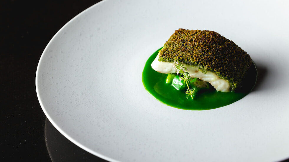 「Vaas」鮮魚の香草パン粉焼