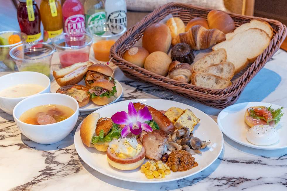 プレミアクラブラウンジ朝食