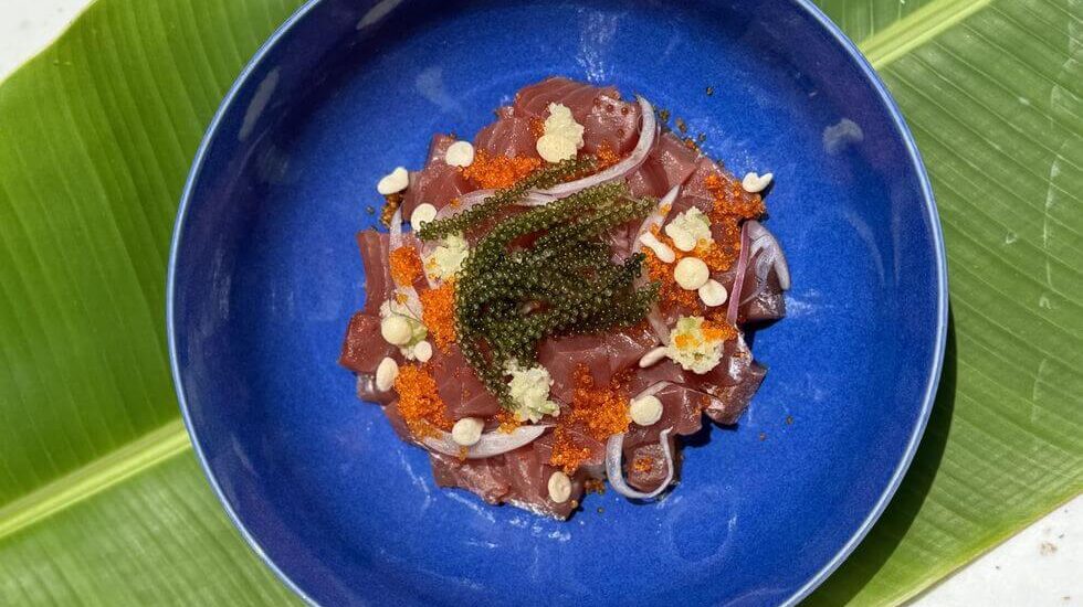 ランチ マグロのポケボウル