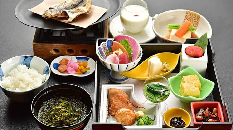 地産地消の恵みがたっぷりの和朝食