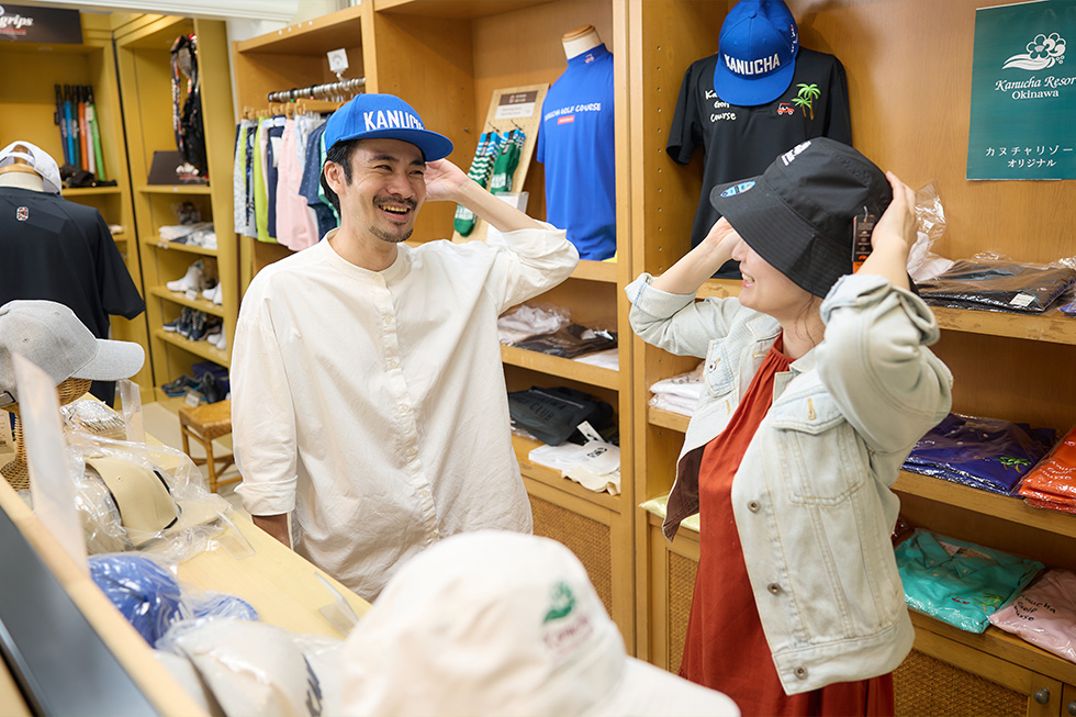 カヌチャオリジナルのゴルフウェア＆グッズ