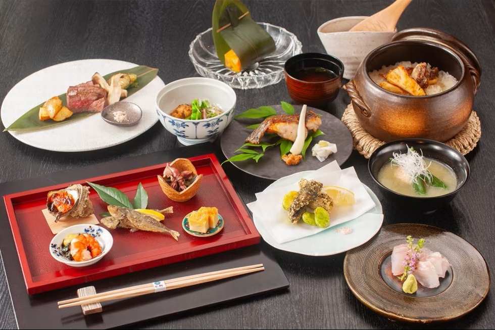 夕食一例 季節の料理