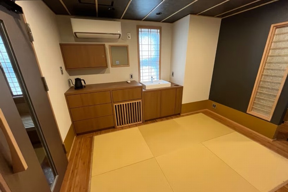 広々とした貸切休憩スペース