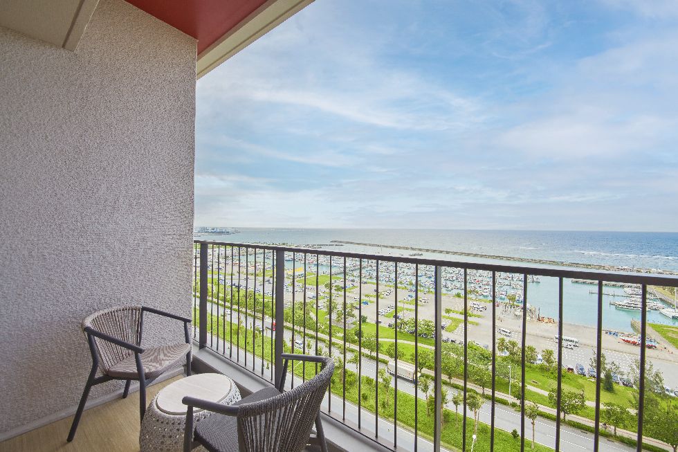 スーペリフロアのテラス