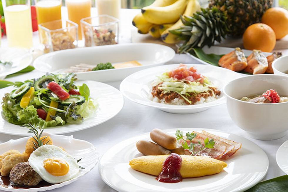 グランドキャッスル カフェ＆ダイニング朝食ビュッフェ