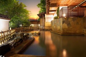 露天風呂「雨情の湯」