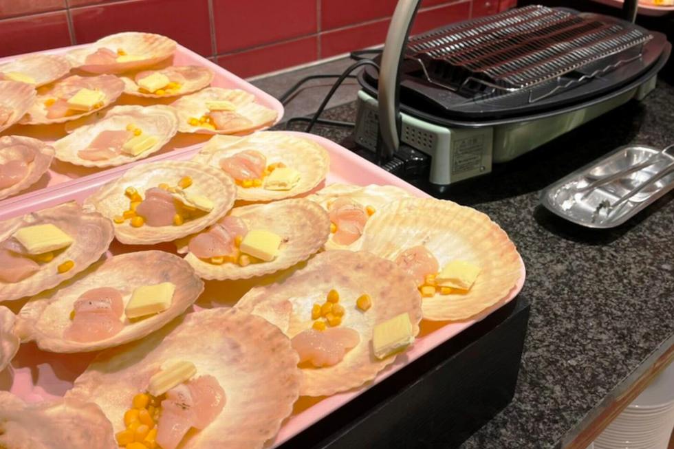 _夕食ビュッフェ一例